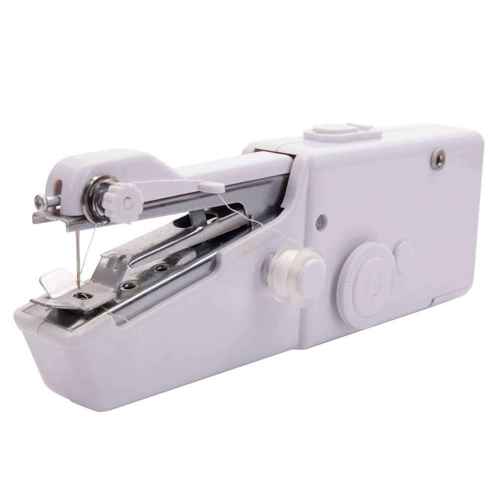 Mini Portable Stitch Sew Handheld Sewing Machine Quick Handy Cordless
