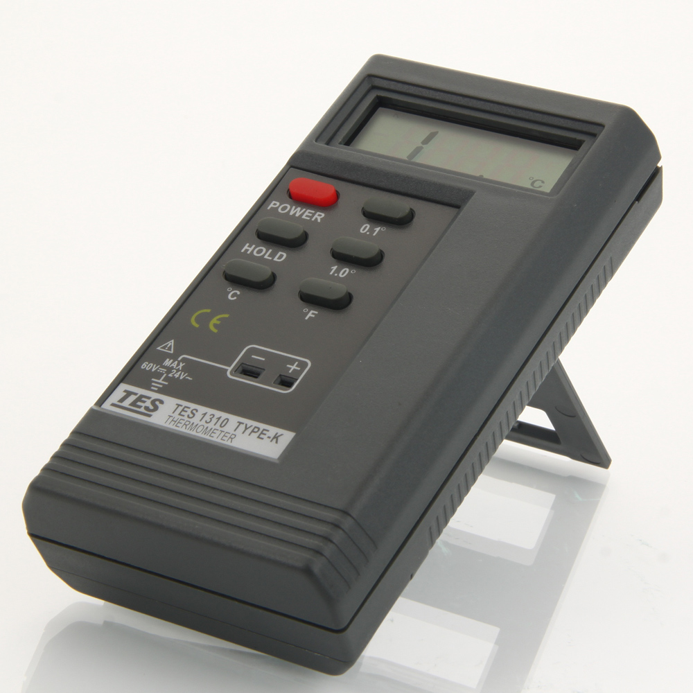 TES 1310 Digital Thermometer Reader Meter Tester with K Type